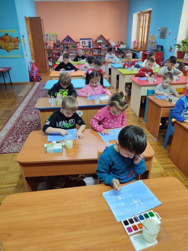 Нетрадиционное рисование (пальчиком)